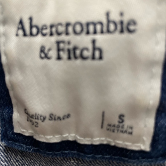 Abercrombie & Fitch Denim Jacket, Size Small - Picture 3 of 3
